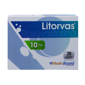 LITORVAS 10 MG TABLETAS RECUBIERTAS