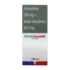 AMOXCLAVER 312.5 DS POLVO PARA SUSPENSIÓN