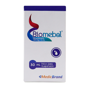 BIOMEBAL 100mg/5mL POLVO PARA SUSPENSIÓN