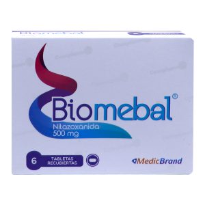 BIOMEBAL 500 mg TABLETAS RECUBIERTAS