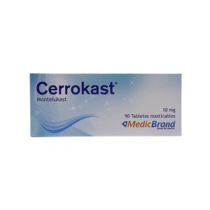 CERROKAST 10 MG TABLETAS MASTICABLES