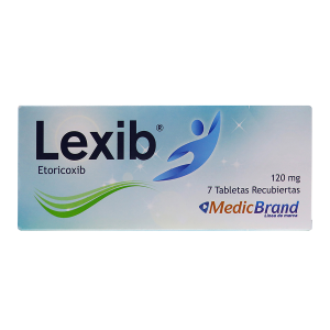 LEXIB 120 mg TABLETAS X 7 TABLETAS