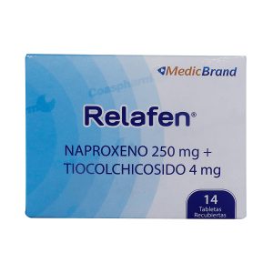 RELAFEN TABLETAS RECUBIERTAS